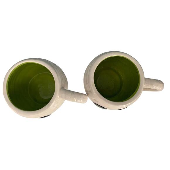 (2) Boston Warehouse 2015 Halloween MUMMY Porcelain Coffee Mug Cup New w/ Tags - Picture 3 of 11